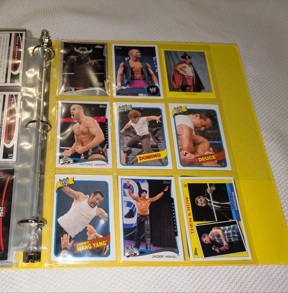 WWE Wrestling Legends Trading Cards Binder Collection 🏆 100 WWE Cards Lot - Picture 11 of 11